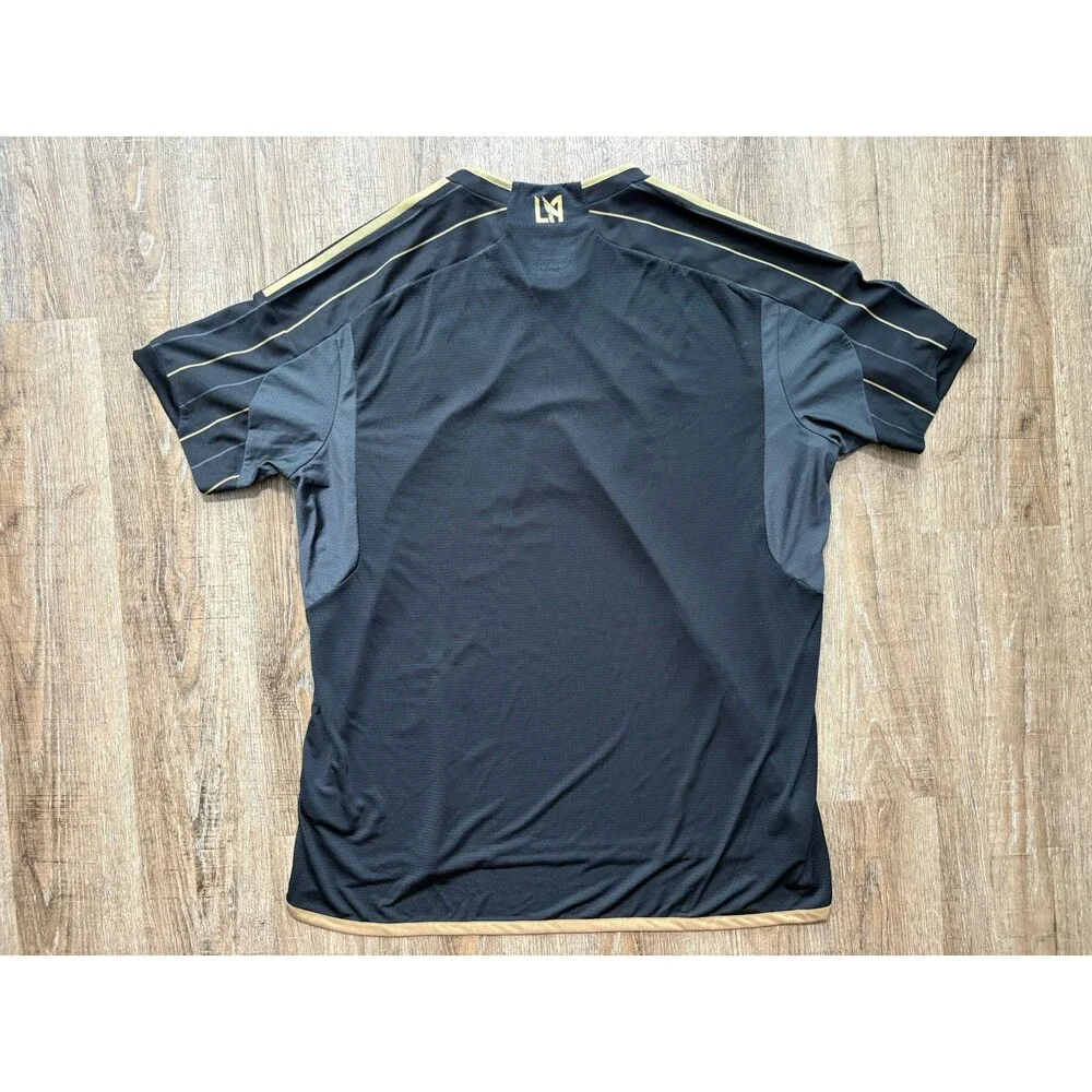 Adidas 2024/2025 LAFC Authentic Home Jersey Black Gold Men’s Sz XXL HZ6219